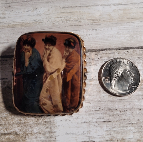 Rare vintage 1890 - 1910 French brooch - Picture 8 of 8